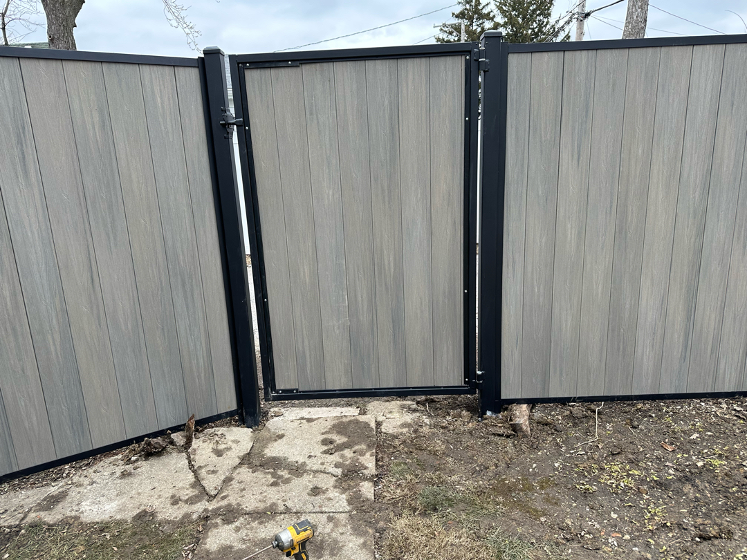 Vertical gray composite pvc 3